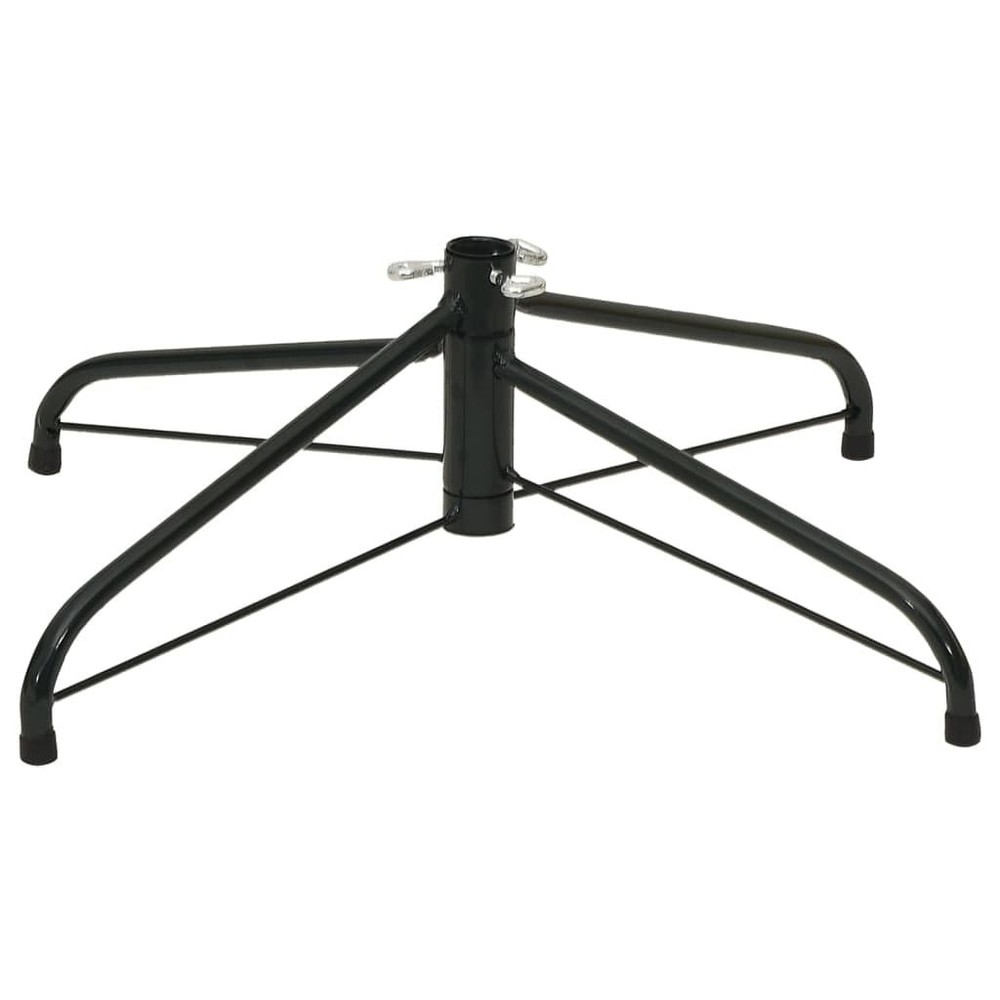 Black Steel Christmas Tree Stand for Sturdy Holiday Decor
