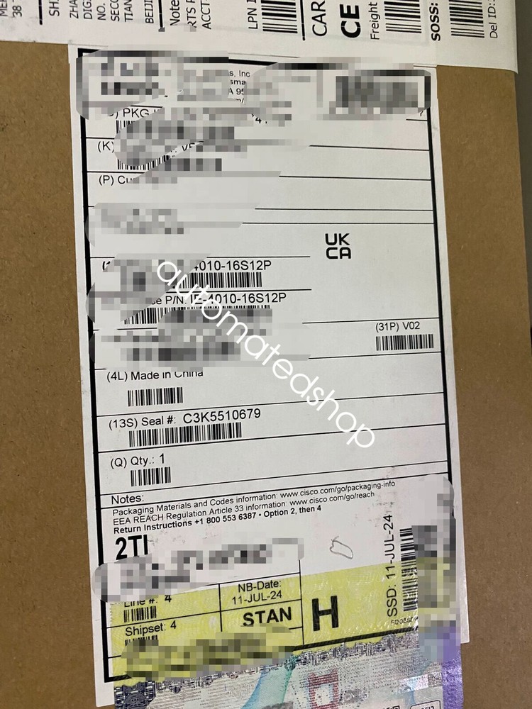 IE-4010-16S12P Cisco IE-4010-16S12P new via FedEx or DHL