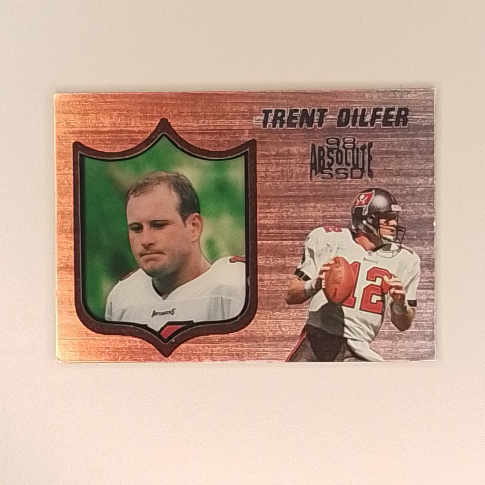 1998 Playoff Absolute SSD - Trent Dilfer #52 Tampa Bay Buccaneers Football Card