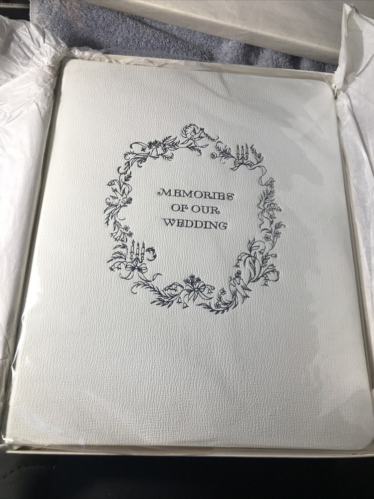 Memories Of Our Wedding Book, Vintage 1984. Never Used In Original Box