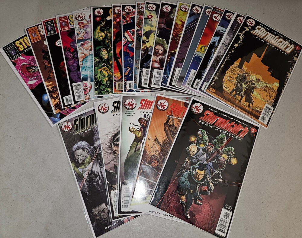 Stormwatch: Team Achilles #1-23 (Complete 2002 Wildstorm series) Lot set run-image