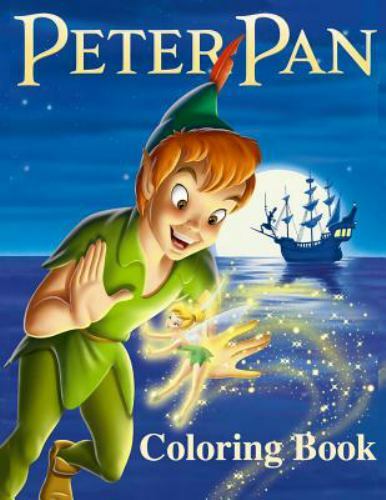 Peter Pan Coloring Book: Coloring Book for Kids and Adults with Fun, Easy, an...
