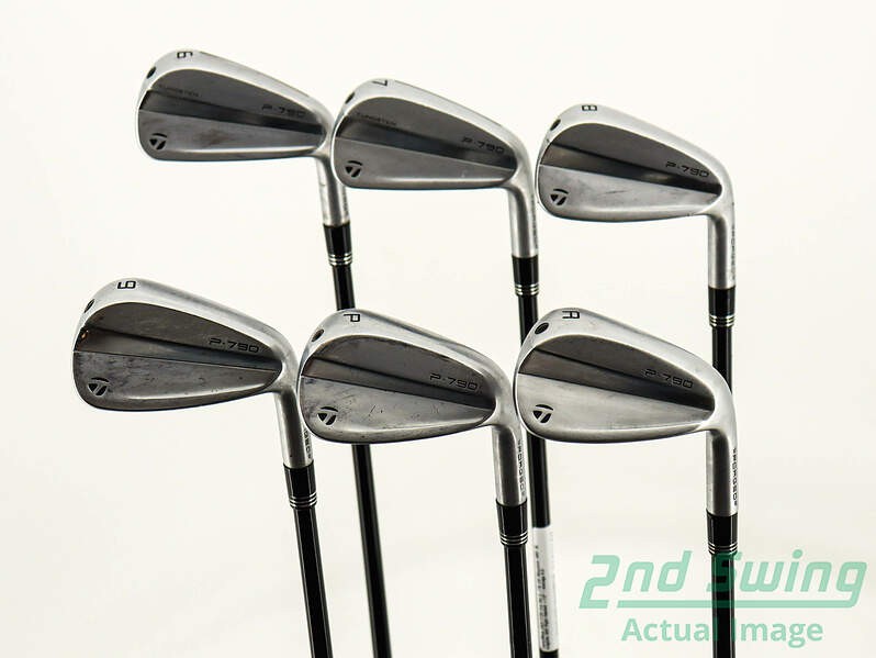 TaylorMade 2023 P790 Iron Set 6-PW AW Graphite Stiff Right Handed +1/2 Inch