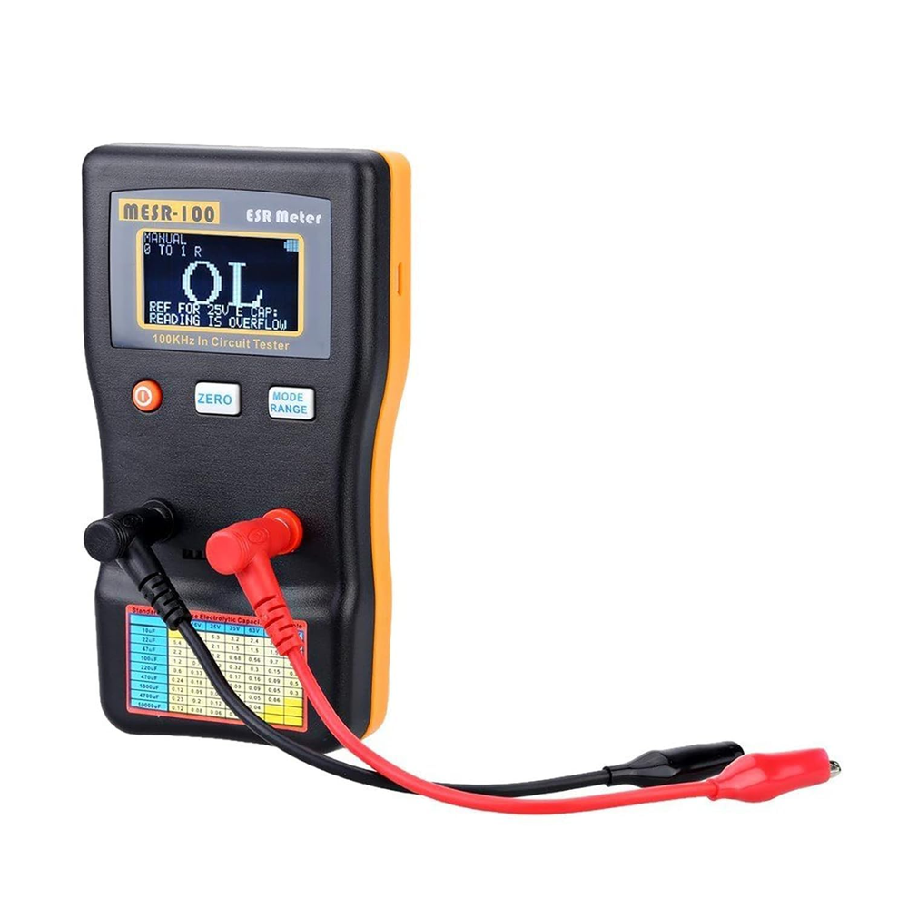 MESR-100 V2 Auto Ranging in Circuit ESR Meter Capacitor Tester/Low Ohm Meter up
