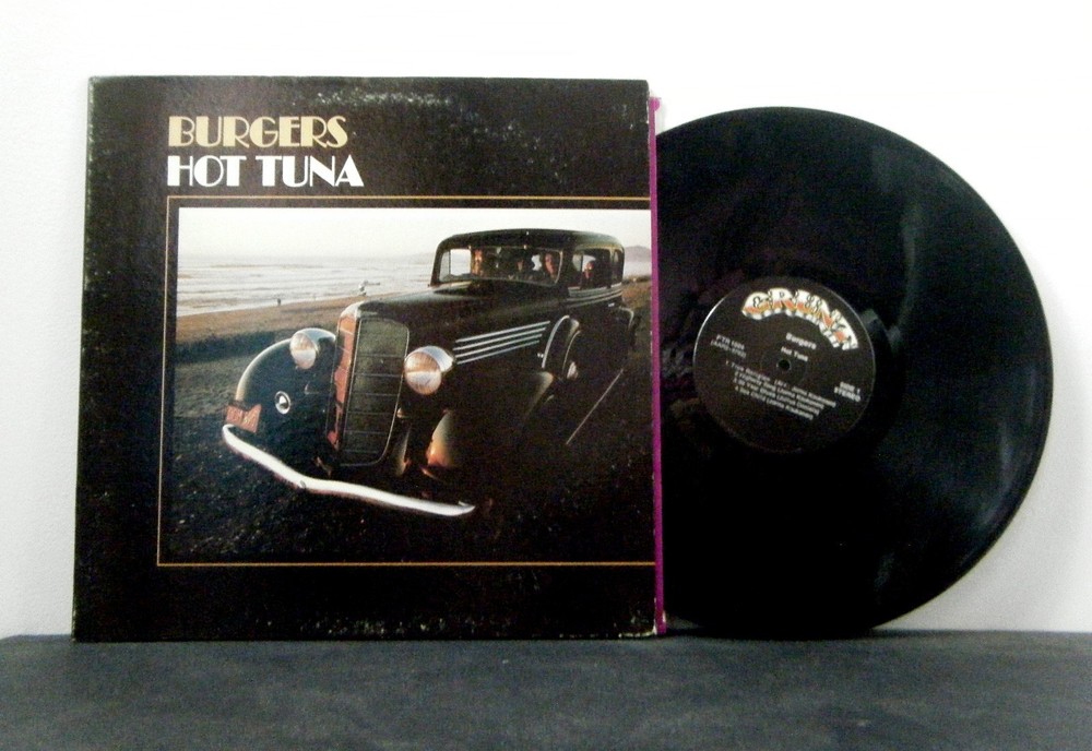 HOT TUNA  LP Burgers 1971  Grunt  vinyl