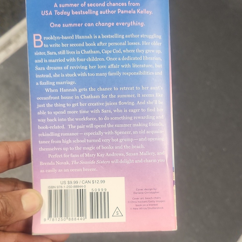 The Seaside Sisters Pamela Kelley Paperback St. Martin's Press Fiction Romance
