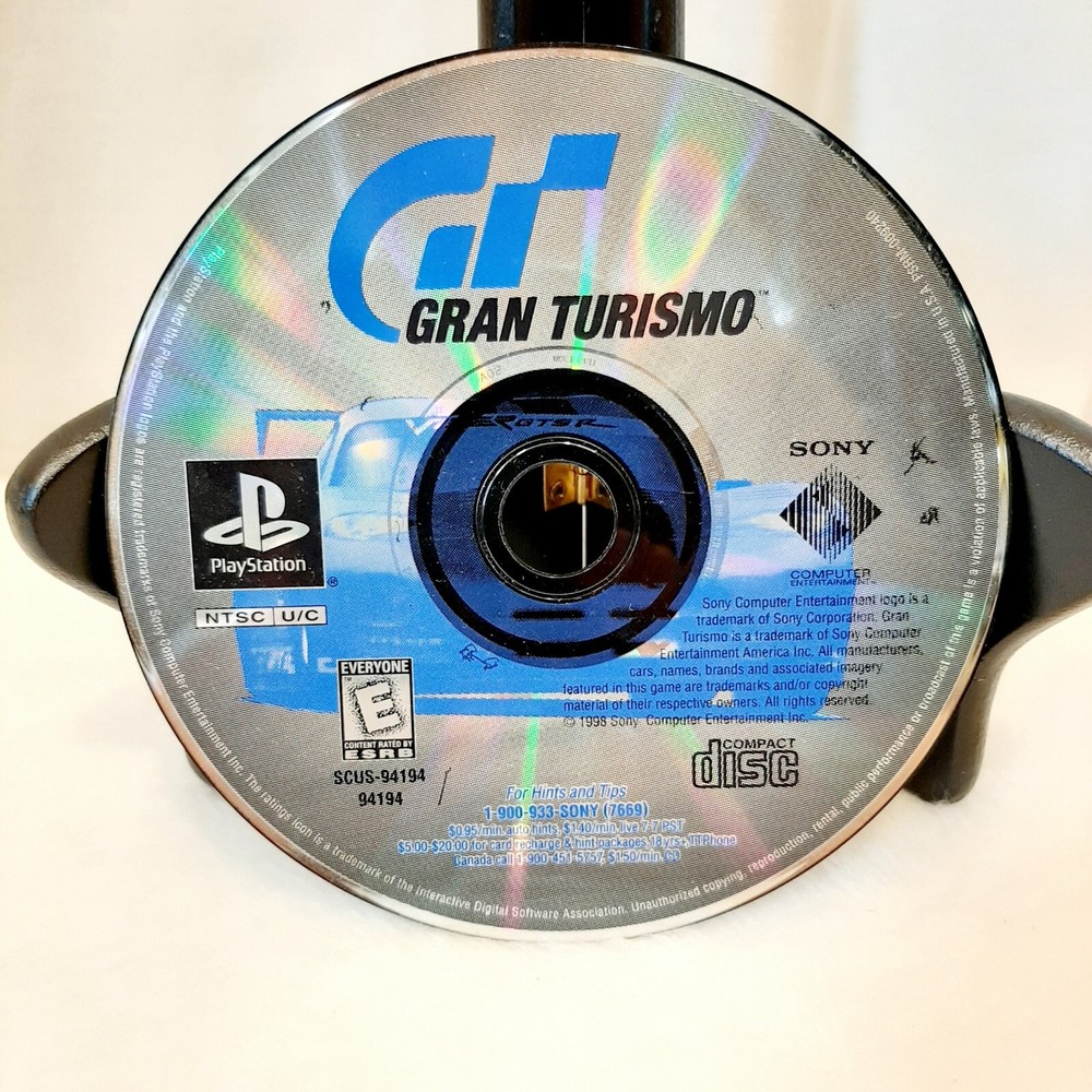 Sony PlayStation 1 Gran Turismo PS1 Disc Only TESTED & WORKS 1998 GAME ONLY