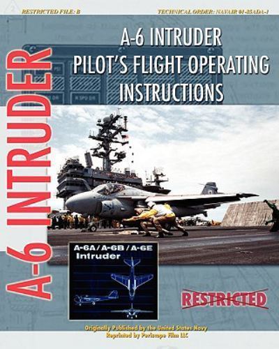 A-6 Intruder Pilot's Flight Operating Instructions, Like New Used, Free shipp...