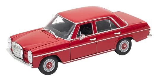 WELLY 1/24 Mercedes Benz 220 Red Diecast Model Car