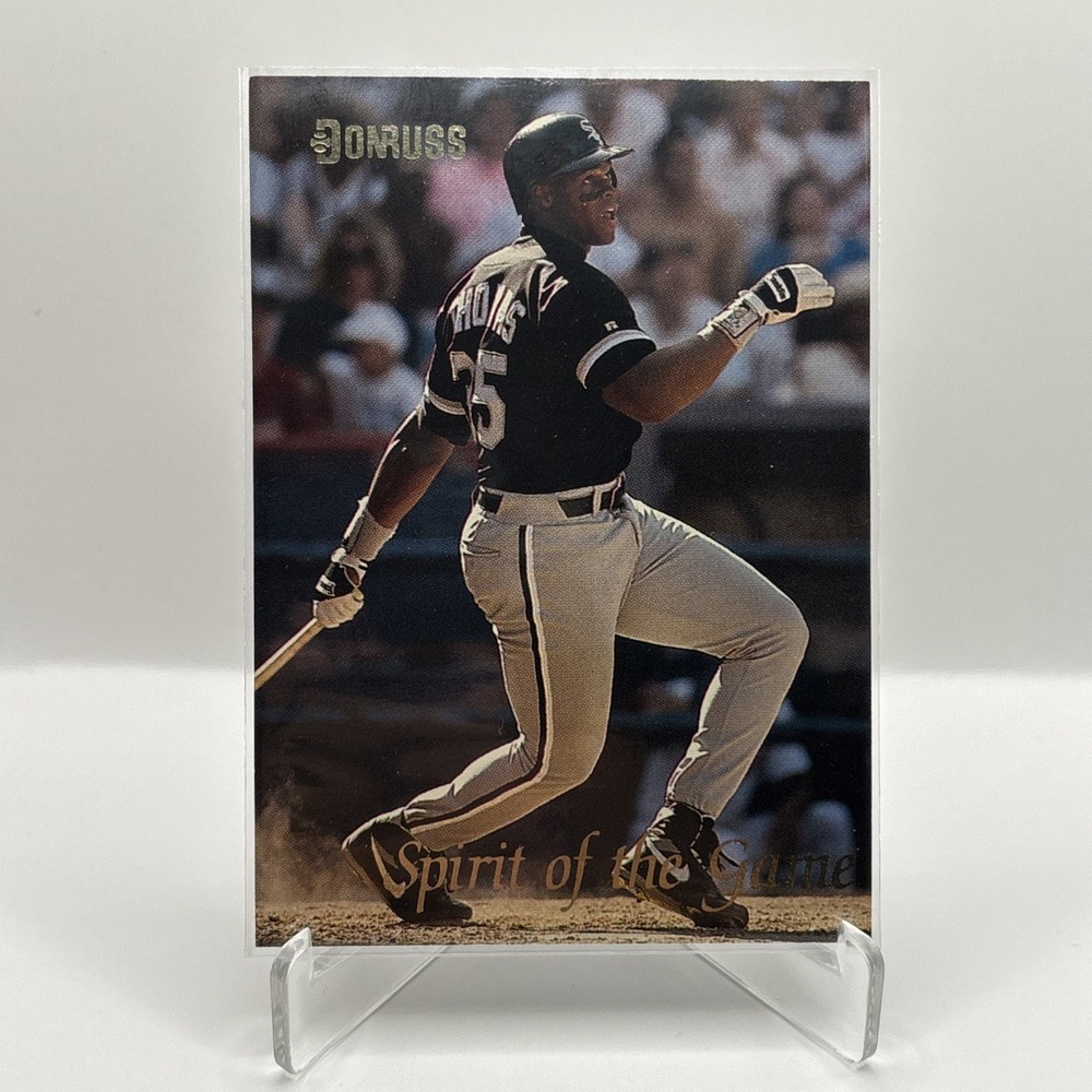 1993 Donruss - Spirit of the Game Frank Thomas #SG18