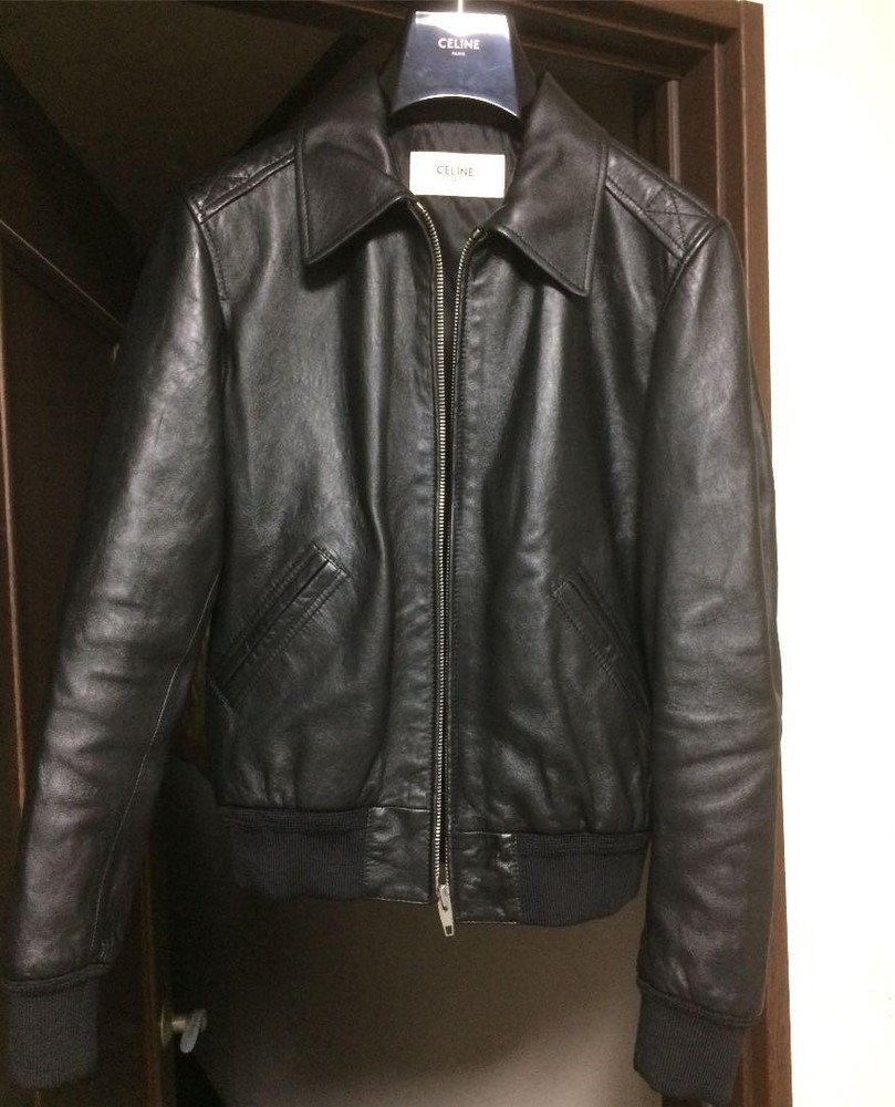 Celine 2020AW Aviator Leather Jacket Japan Limited Rare Used