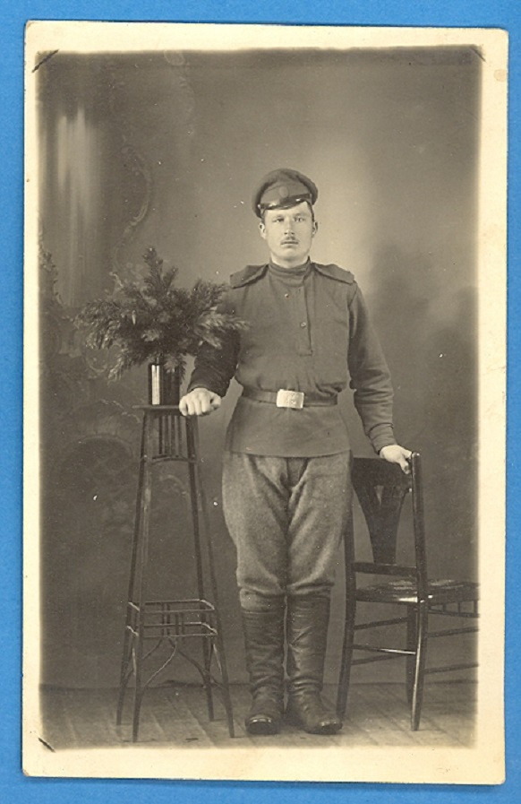 Russia Russland Military Soldier Vintage Photo Pc. 672
