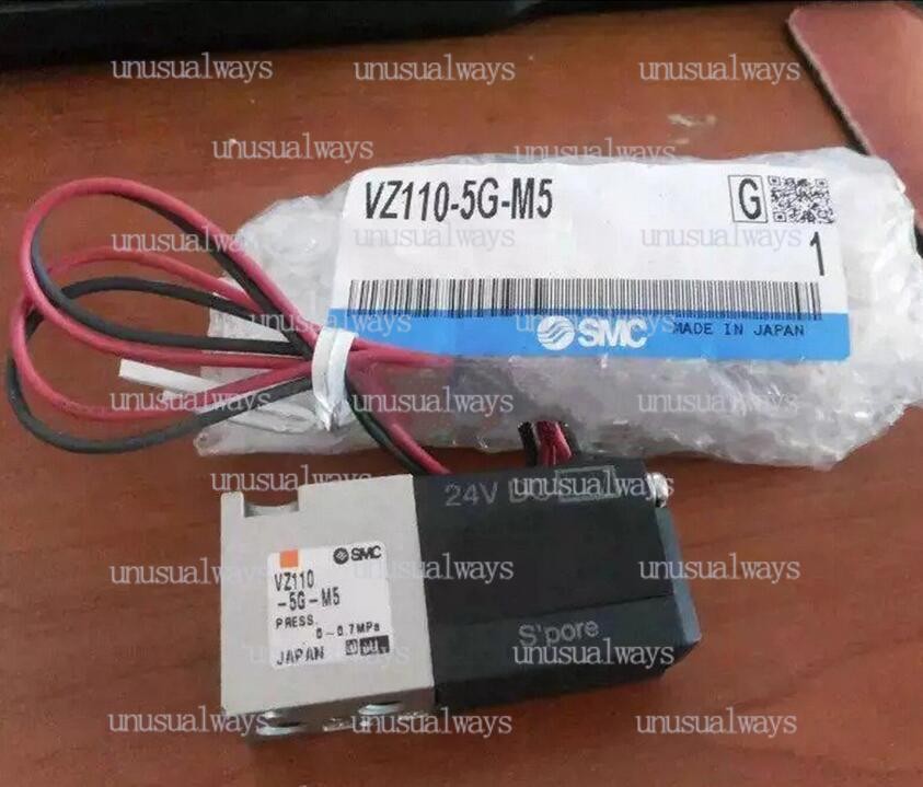 ONE SMC VZ110-5G-M5 solenoid valve VZ1105GM5 New