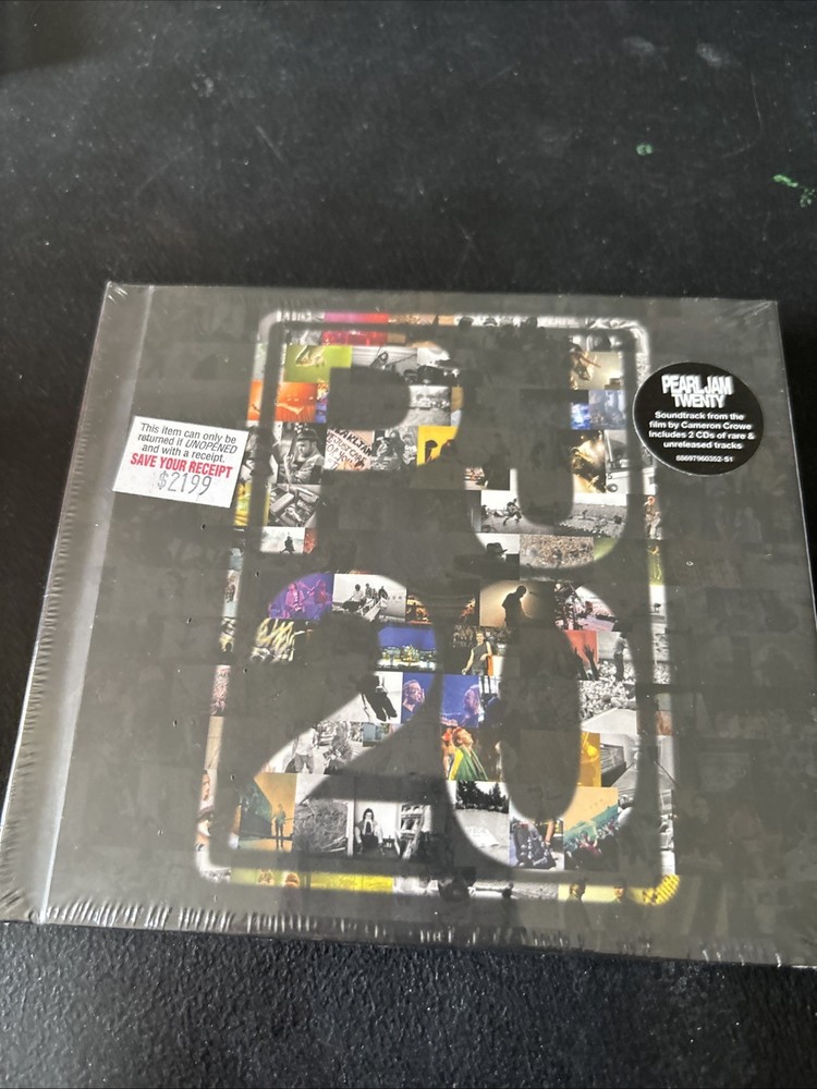 Pearl Jam Twenty - 2 CD Set New Sealed