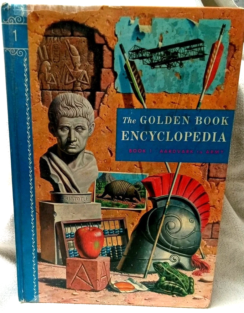 The Golden Book Encyclopedia Volume 1 By Bertha Morris Parker 1959