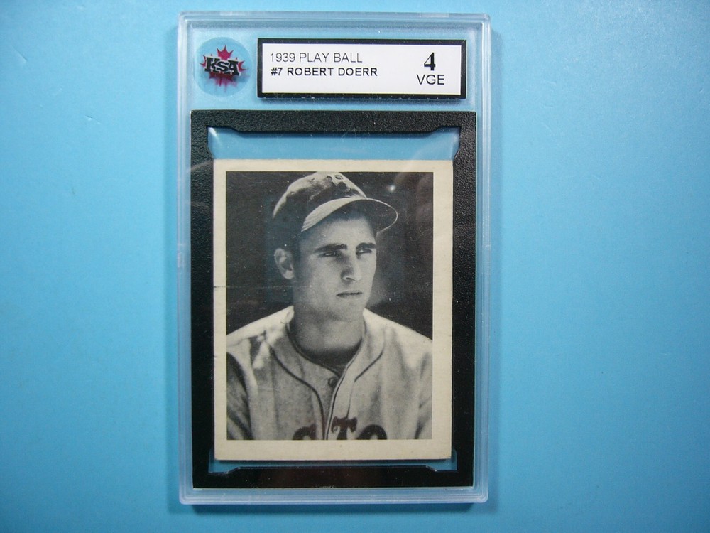1939 Play Ball #7 Bobby Doerr KSA 4 VG/EX Sharp Vintage Baseball Card