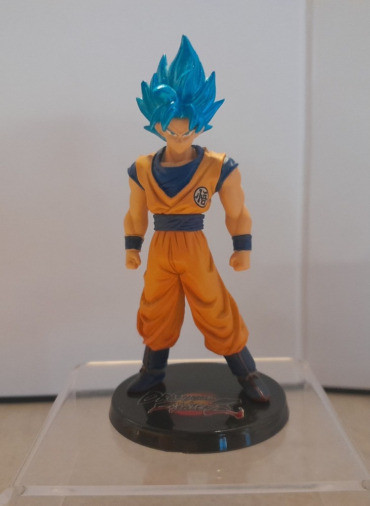 Dragon Ball Fighterz Gamestop Goku Blue Preorder Figure Super Saiyan God DBZ