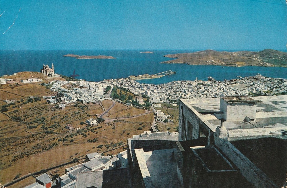 Greece Syros Panorama Isaias