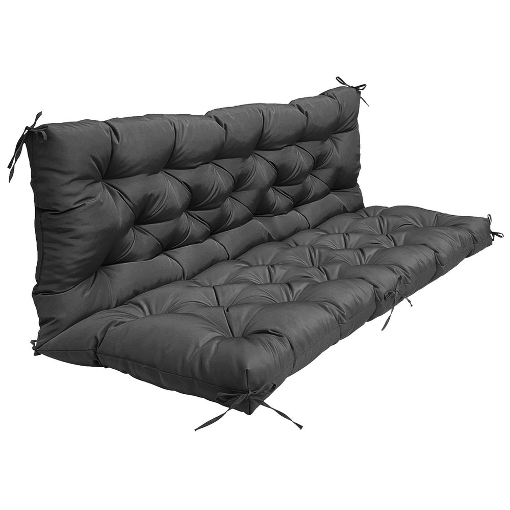 For Outdoor Swing Replacement Cushions Waterproof Garden Recliner Seat Cushions