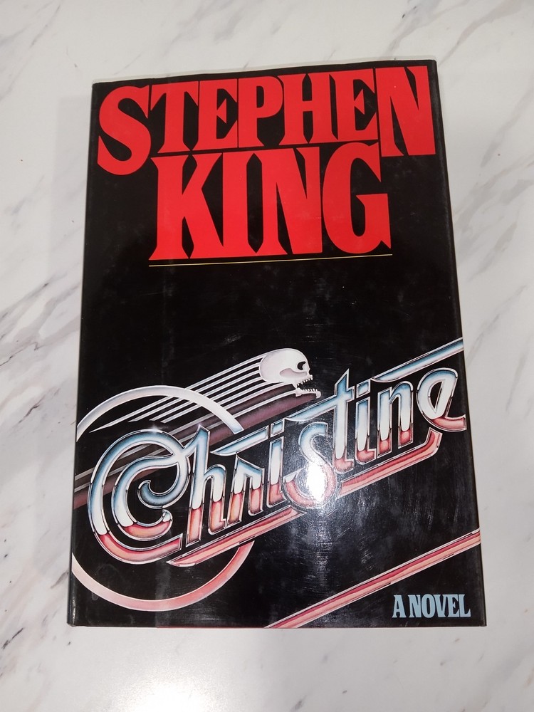 Christine By Stephen King 1983 Hardcover Book Viking Press Dust Jacket