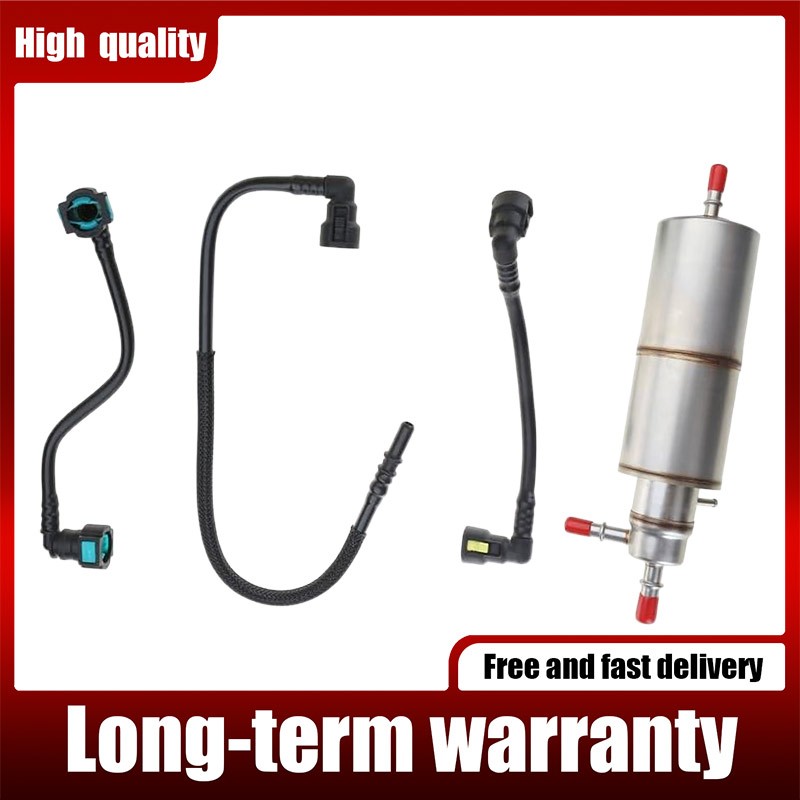 1634770701 Fuel Filter W/ 3x Fuel Lines For 1998-03 Mercedes ML320 ML430 ML55
