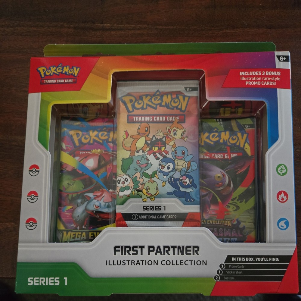 Pokemon TCG First Partner Illustration Collection Series 1 Sealed