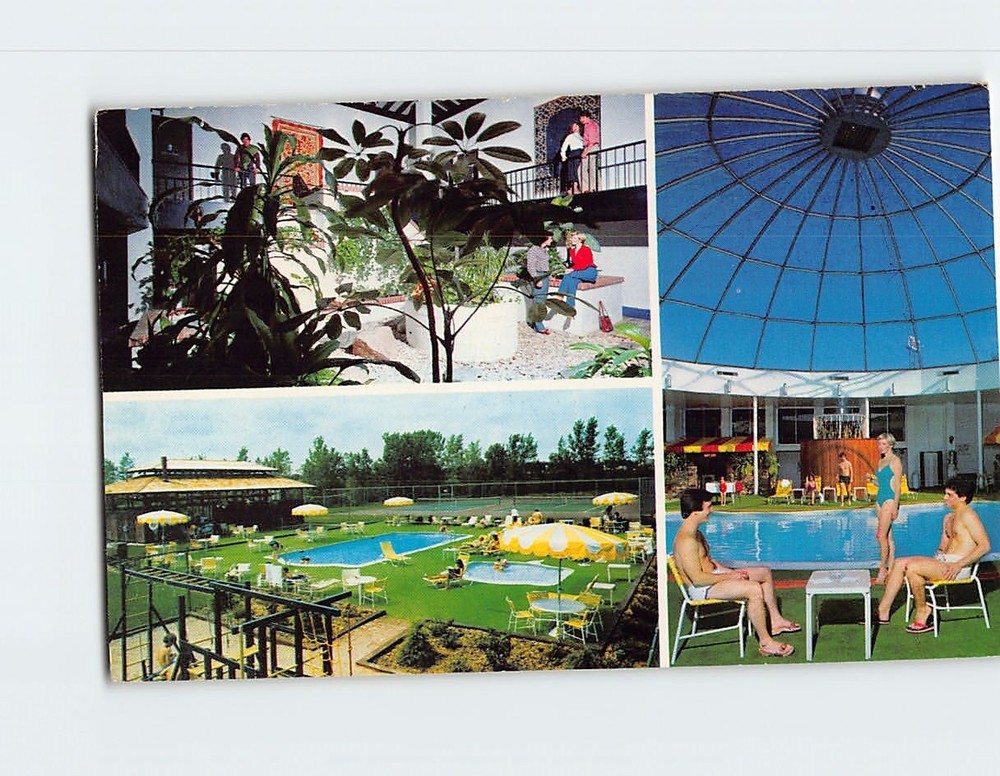 Postcard Scenes & Views Northampton Hilton Inn Northampton Massachusetts USA