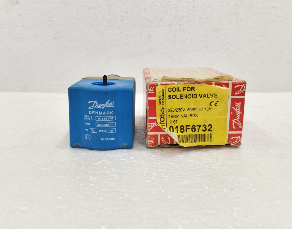 DANFOSS I 018F6732 I 018Z6176 I 220/230V 50/60Hz 10W I COIL FOR SOLENOID VALVE