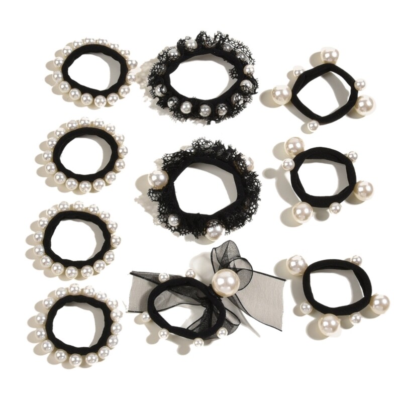 Seamless Soft Hair Hoop Elastic for Stylish Adult Ponytails