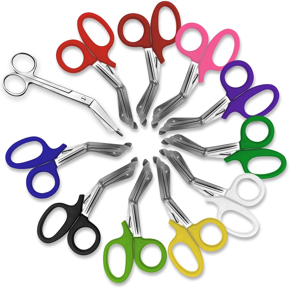 11 Pcs Set - Razor-Sharp EMT Trauma Shears + 5.5