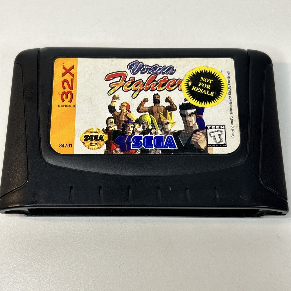 Virtua Fighter (Sega 32X, 1995) Tested Working Free Shipping