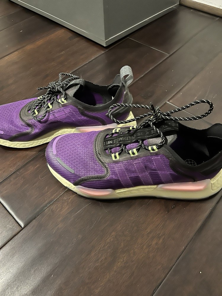 adidas NMD V3 Men's Shoes Purple/Black, Size 11
