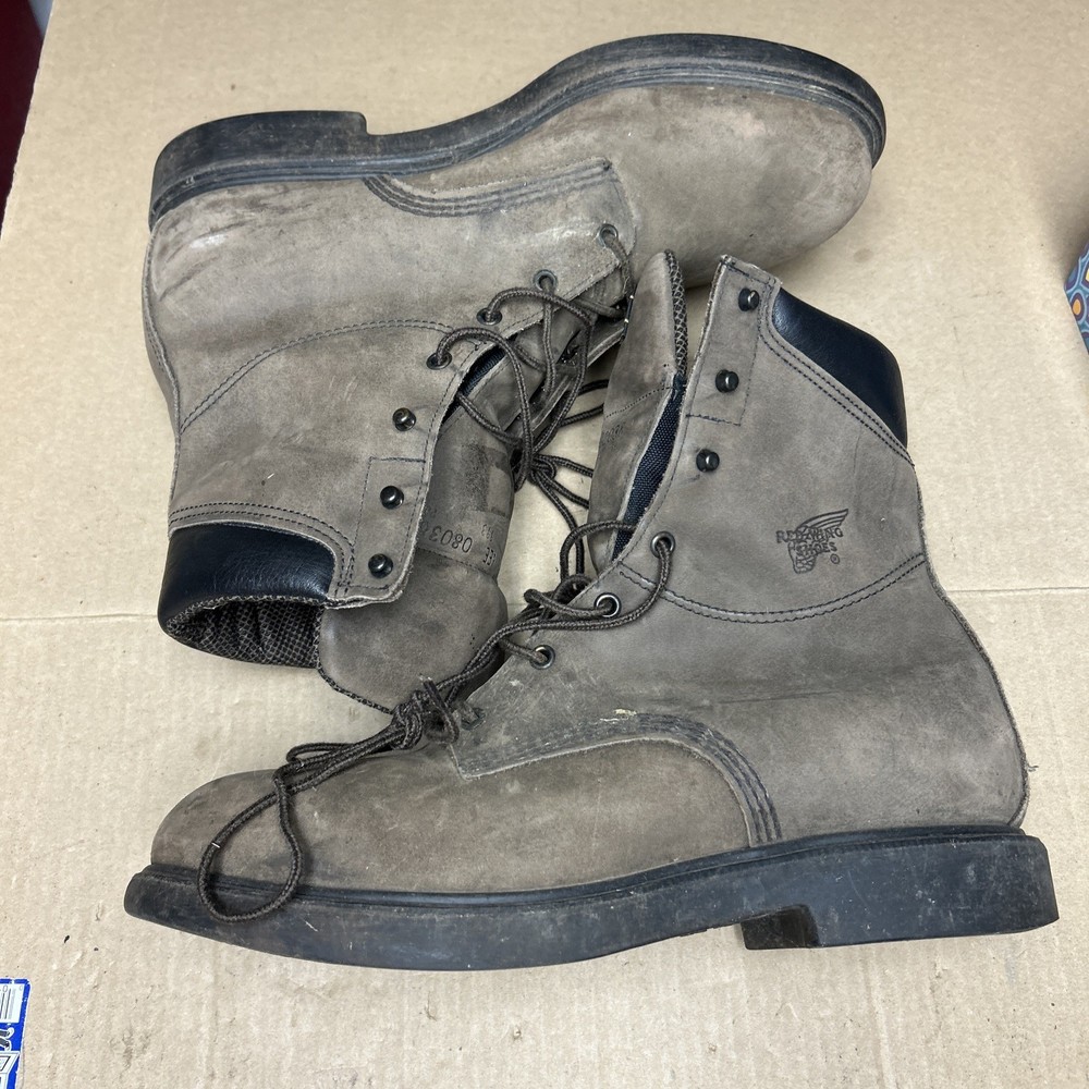 Red Wing Boots GoreTex Waterproof 8” Made In USA Men’s 11.5 EE RED WINGS