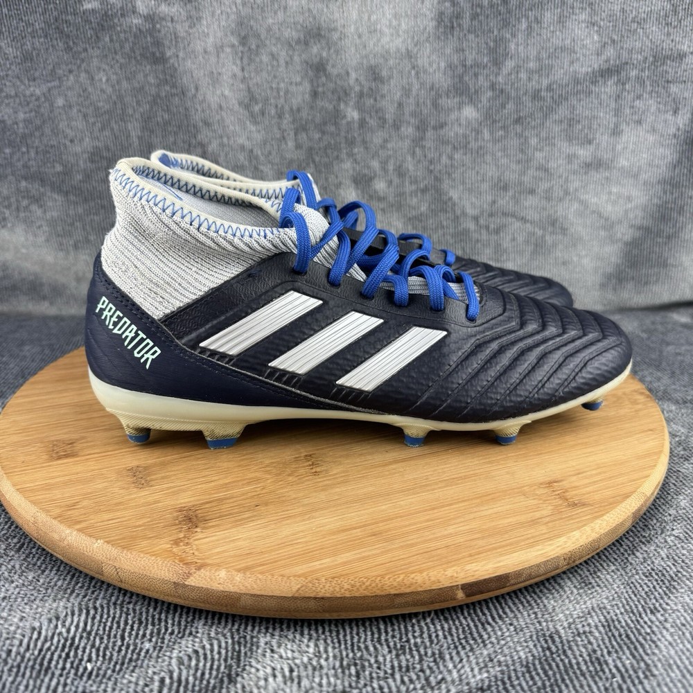 Adidas Predator 18.3 FG Womens Size 8 Shoe Blue Gray Running Soccer Cleat Boots