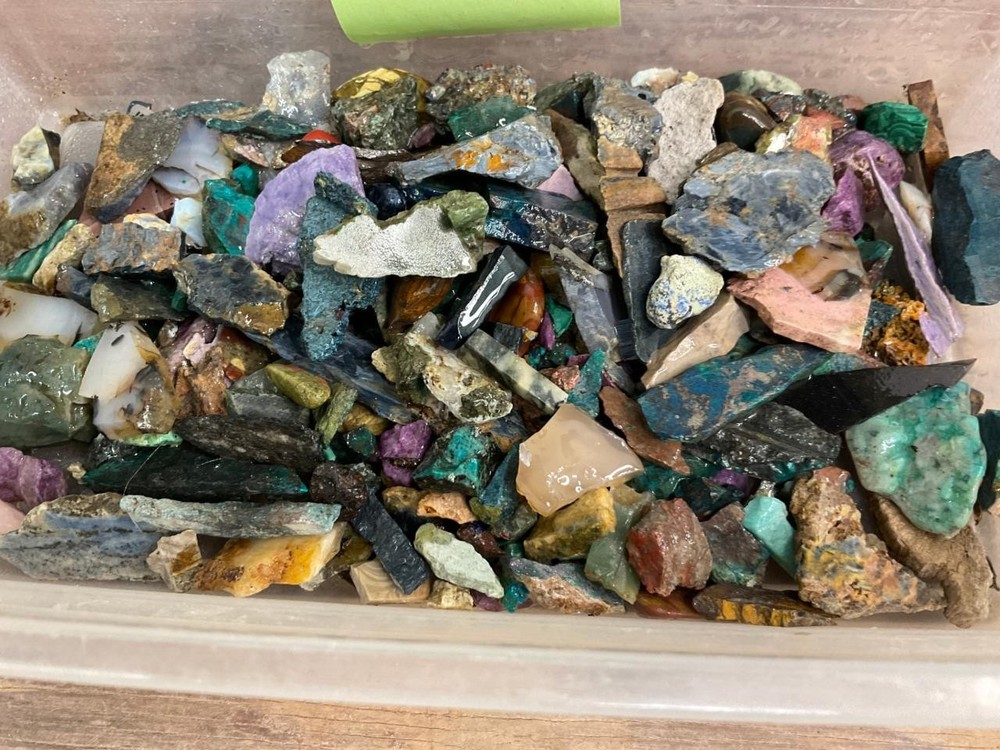 Z~ Misc Rocks & Small Slabettes 3 Lb Lot # 2