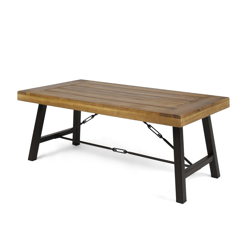 Christopher Knight Home Catriona Outdoor Acacia Wood Coffee Table Teak Finish /