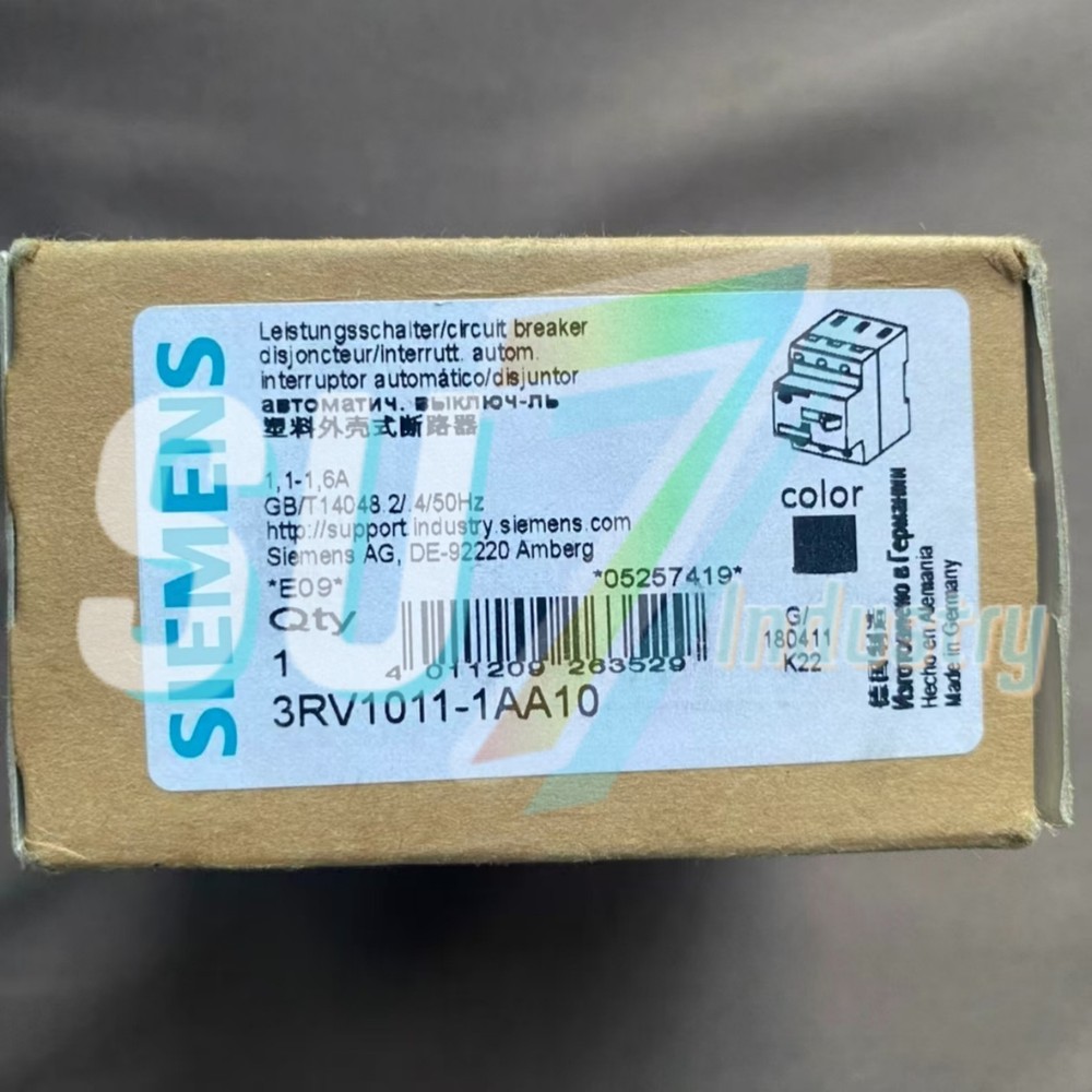 Siemens 3RV1011-1AA10 Circuit Breaker # 1pcs  New  In Box