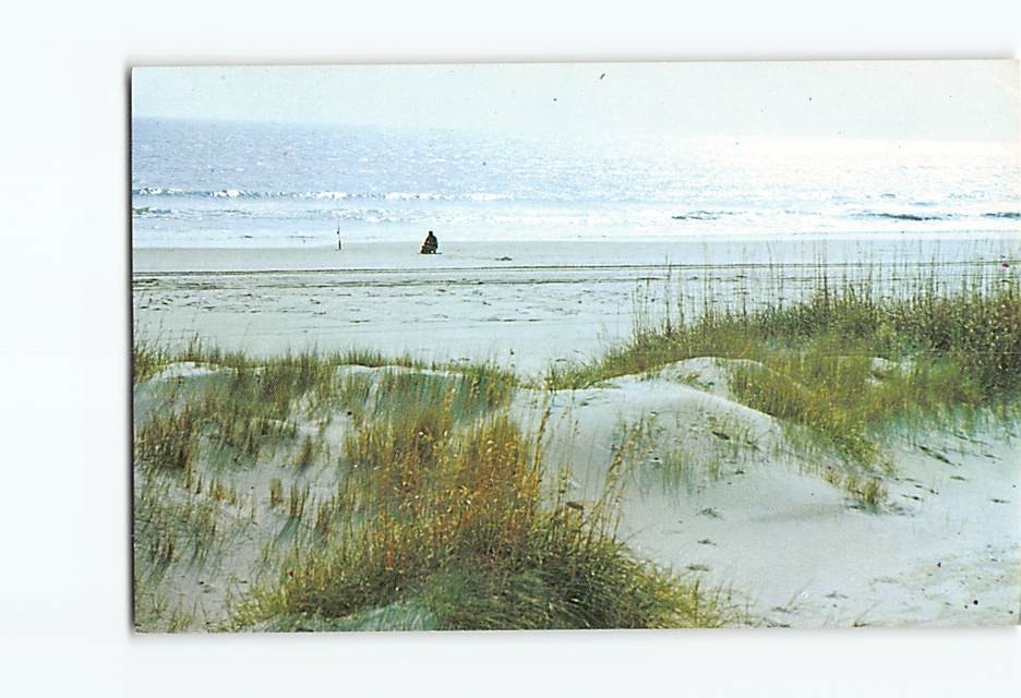 Postcard Beach Scene Outer Banks of North Carolina USA