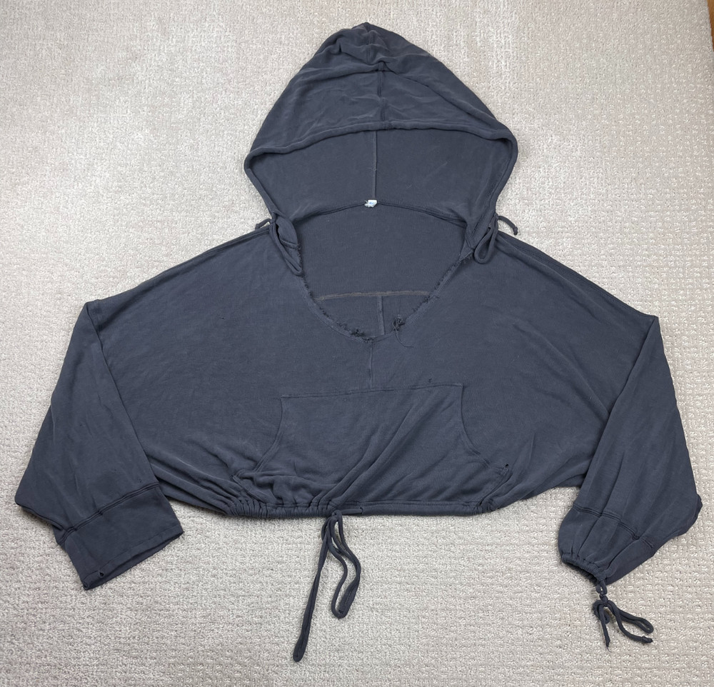 Free People FP Movement Hoodie Womens M? Oversized Cropped Casual Athleticwear
