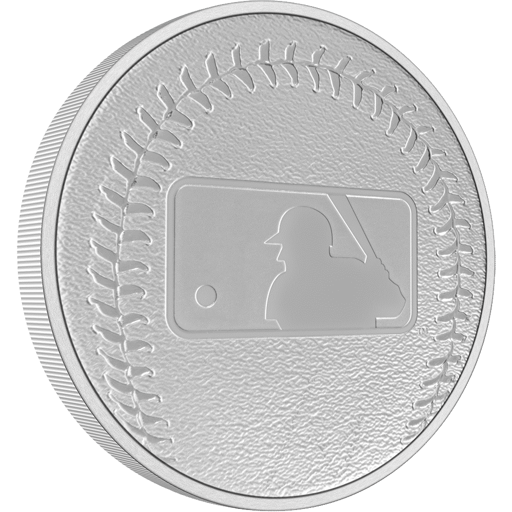 2024 New Zealand Mint Major League Baseball 1 oz Silver Bullion Round