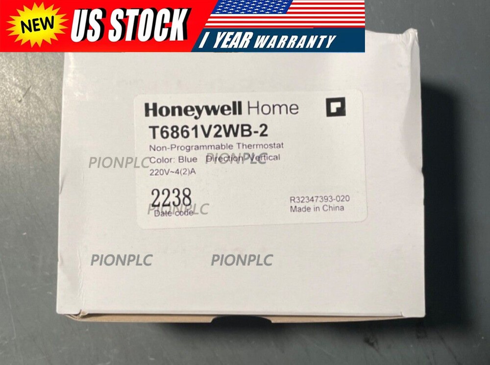 HONEYWELL HOME RESIDEO T6861V2WB NON PROGRAMMABLE THERMOSTAT BLUE VERTICAL NEW