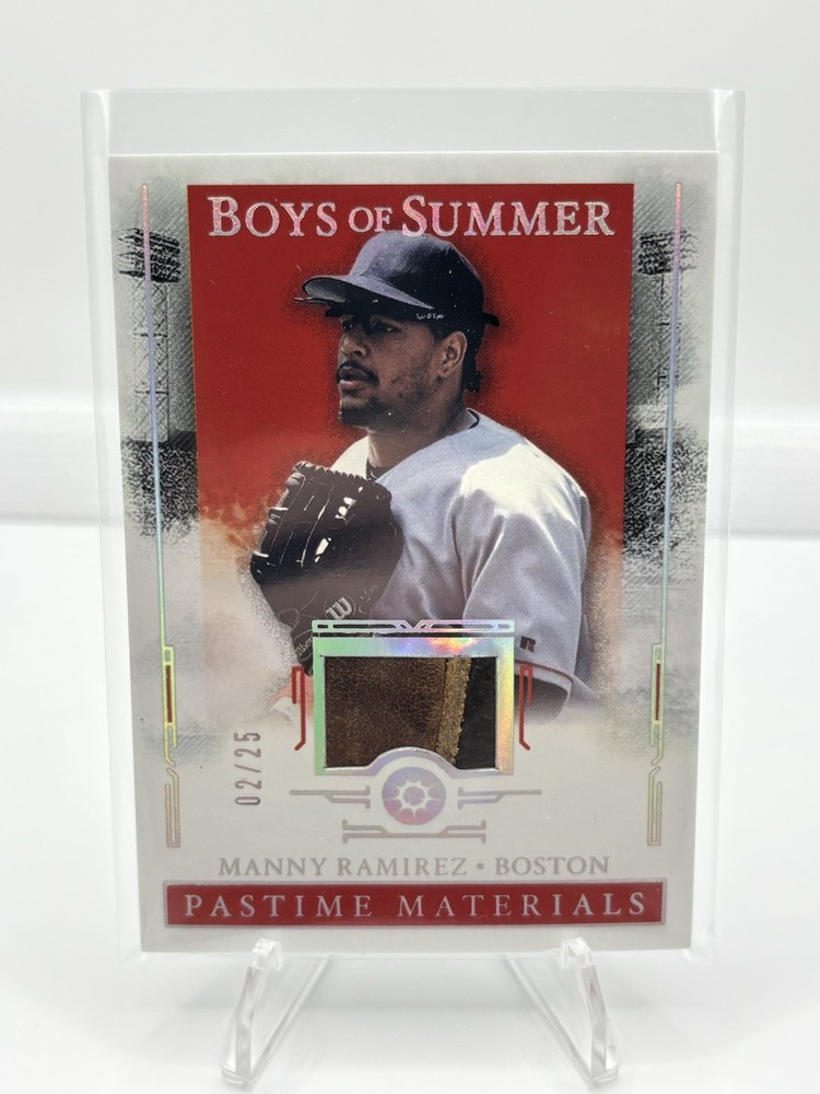 Panini 2025 Boys of Summer Pastime Materials Manny Ramirez  /25  #PM-MR