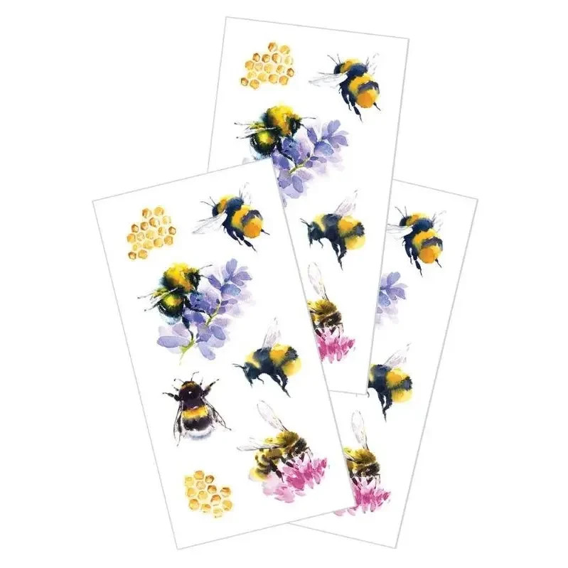 Paper House Bee Stickers Scrapbooking Junk Journals Collage