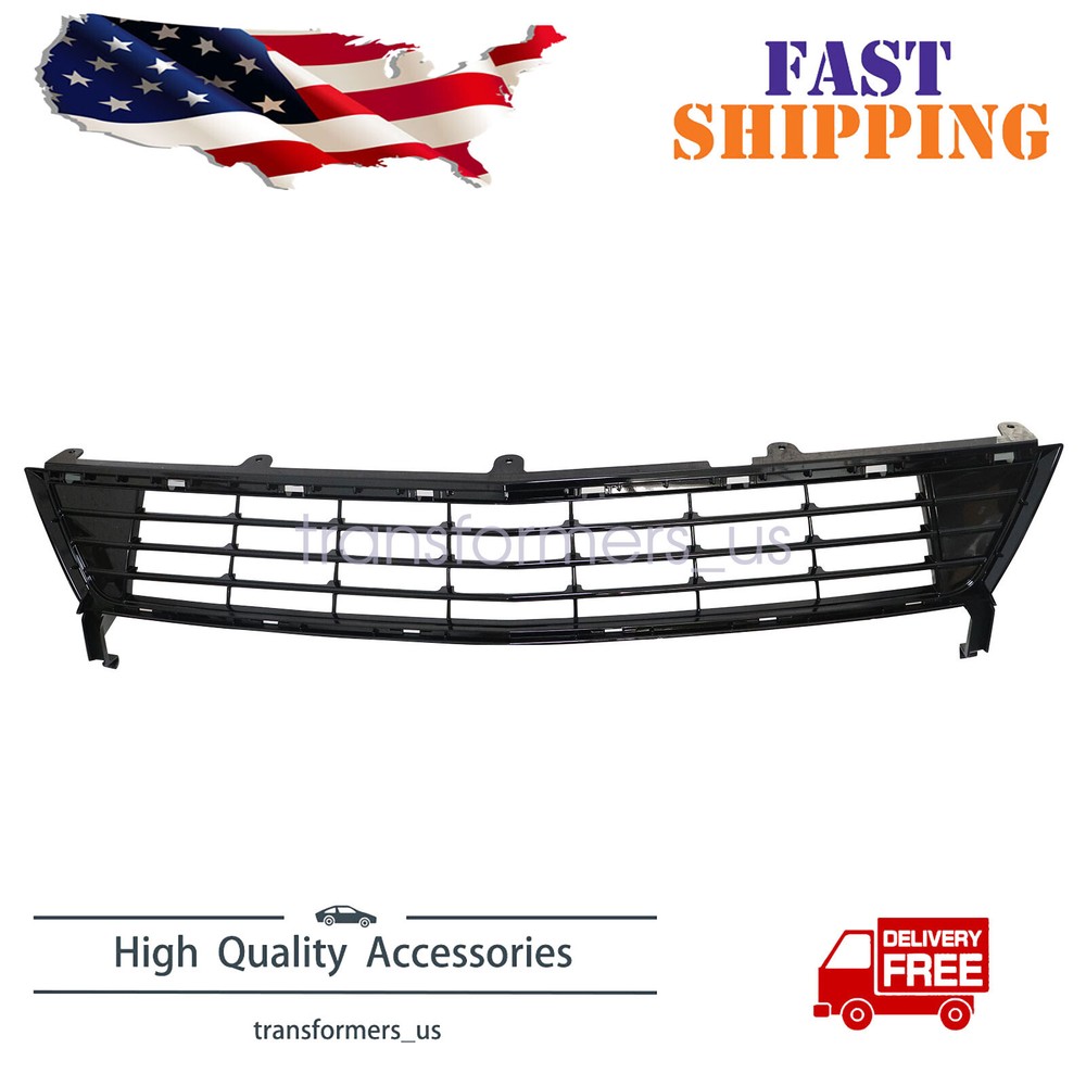 For Cadillac XT6 Sport Utility 4D 2020-2024 84666649 Front Lower Grille Black