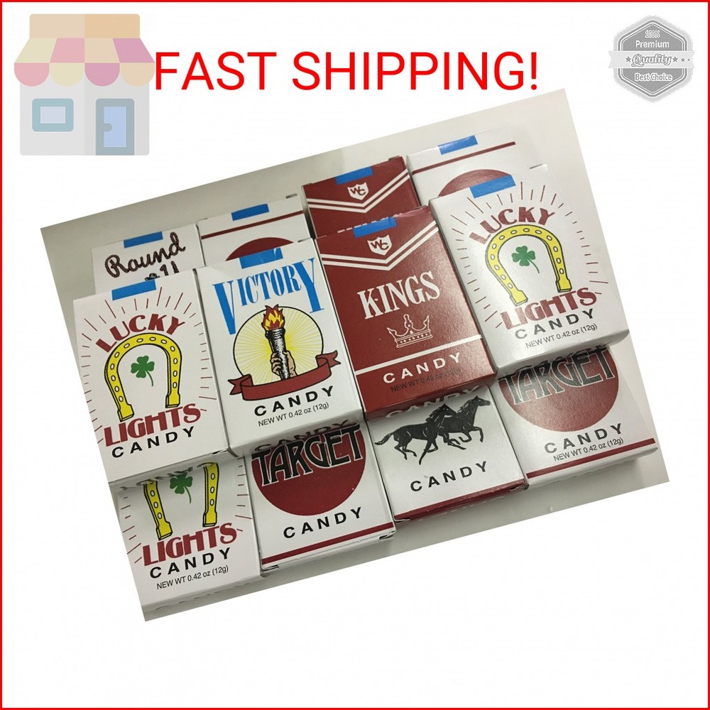 12 Packs Candy Cigarettes