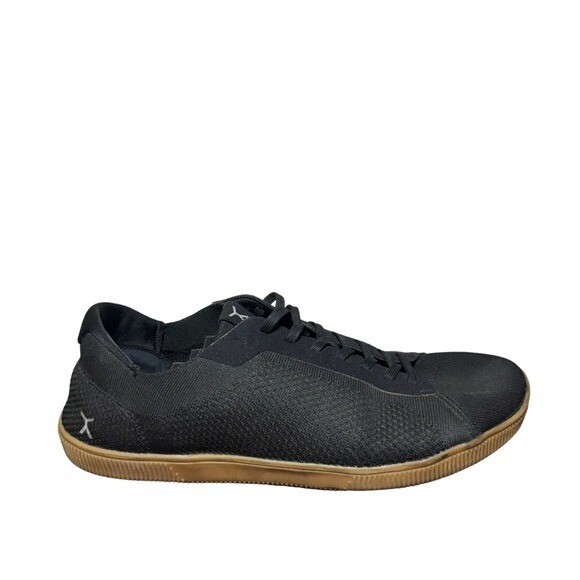 Men's Black and Tan Flux Sneakers size 12 Comfortable Casual Footwear