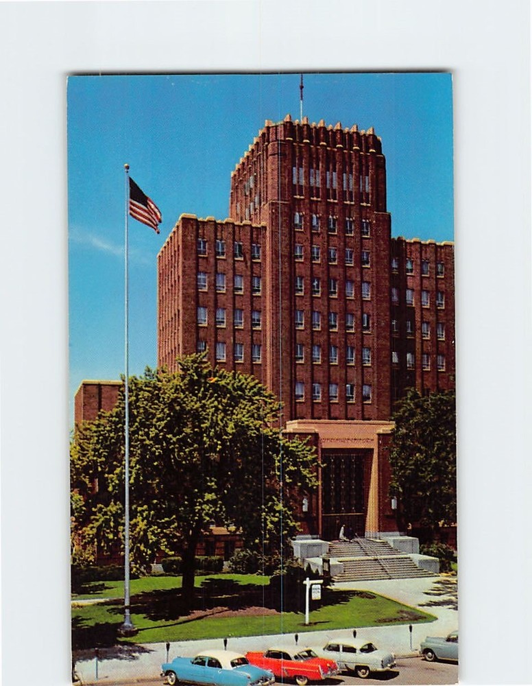 Postcard Court House and City Hall Ogden Utah USA North America