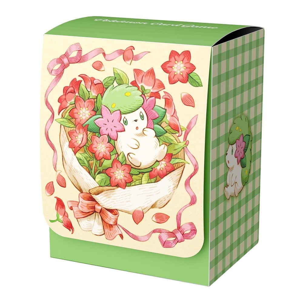 Pokemon Center Japan Shaymin Card Deck Case Box Holder Official Limited 2025 NEW