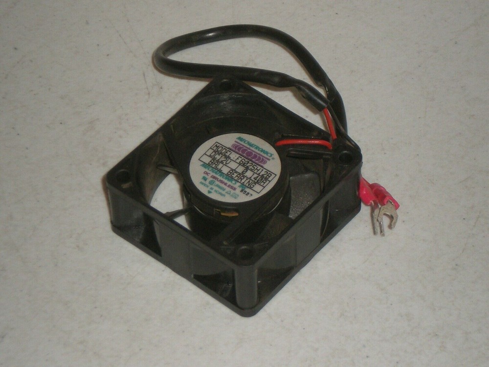Mechatronics F6025H12B Axial Fan Ball Bearing DC12V Brushless Free Shipping!