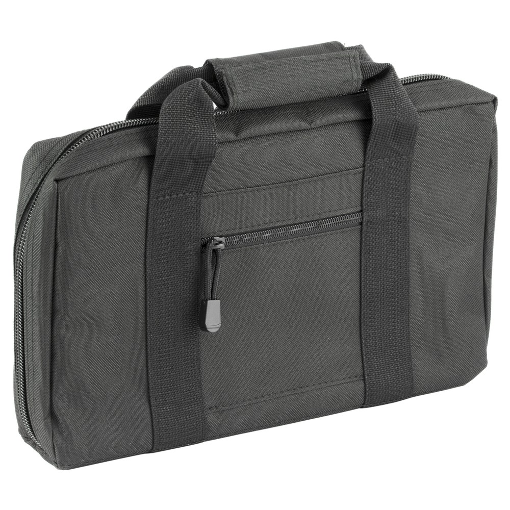 NcSTAR Discreet Black Nylon Pistol Case with Padded Compartments and Mag Loops